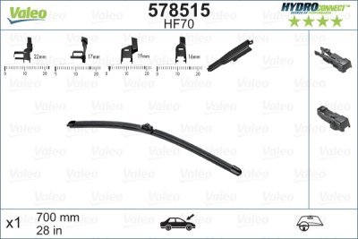 Lamela stergator VALEO 578515
