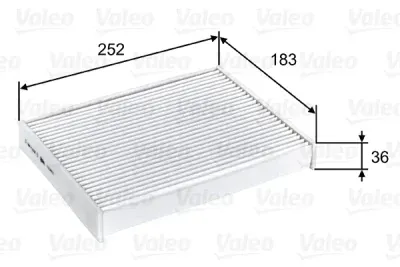 Filtru aer habitaclu / polen VALEO 715803
