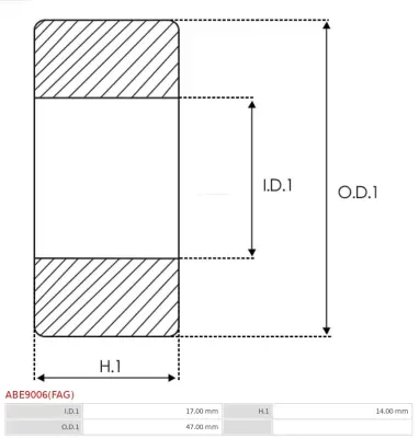 lagar AS-PL ABE9006(FAG)