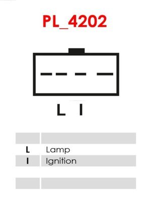 Regulator, alternator AS-PL ARE1012