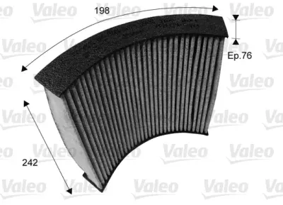 Filtru aer habitaclu / polen VALEO 715719