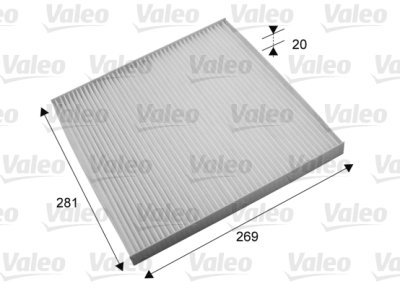 Filtru aer habitaclu / polen VALEO 715703