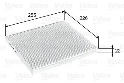Filtru aer habitaclu / polen VALEO 715804