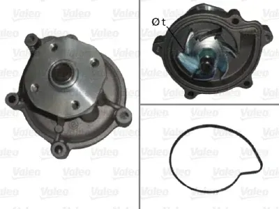 Pompa apa, racire motor VALEO 506899