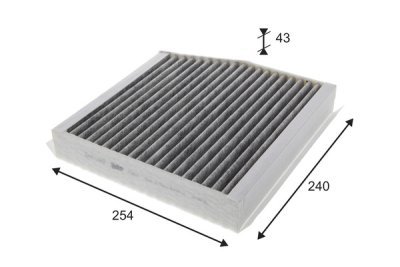 Filtru aer habitaclu / polen VALEO 715814