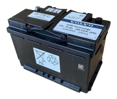 Baterie de pornire ORIGINAL VOLVO 31652063