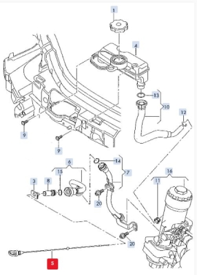 Joja ulei ORIGINAL VW GROUP 8Z0115611E