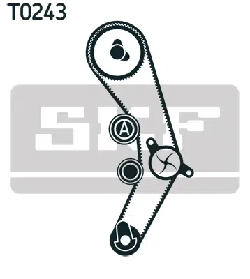 Set curea de distributie SKF VKMA 01140