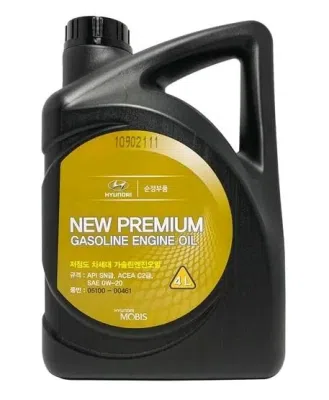 Ulei de motor HYUNDAI NEW PREMIUM 0w20 4L ORIGINAL HYUNDAI/KIA 0510000461