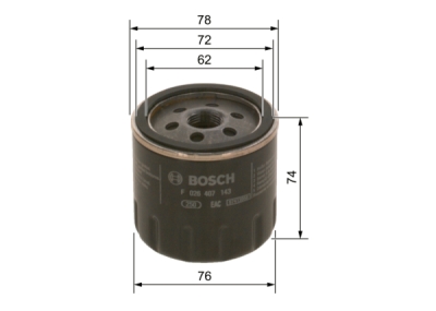 Filtru ulei BOSCH F 026 407 143