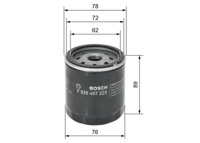 Filtru ulei BOSCH F 026 407 225