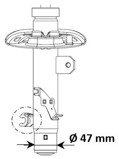 Amortizor KYB 3338013