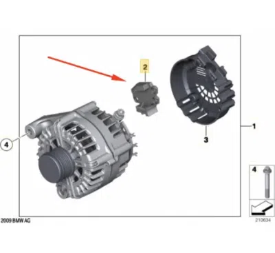 Regulator Alternator Valeo ARE3144S