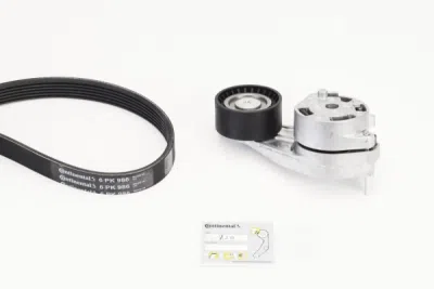 Set curea transmisie cu caneluri CONTINENTAL CTAM 6PK986K1