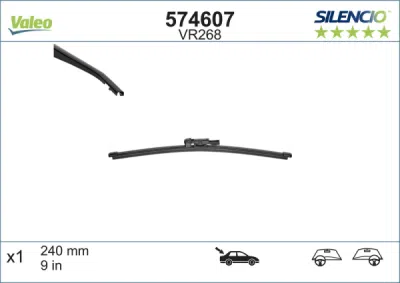 Lamela stergator VALEO 574607