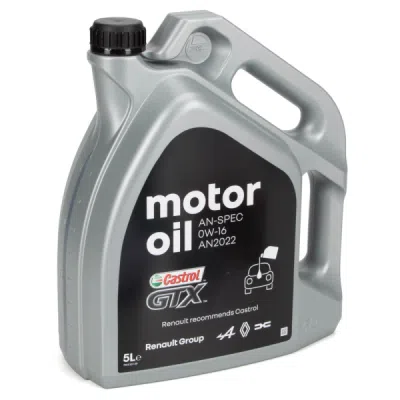 Ulei motor 0W16 CASTROL GTX [AN2022] 5L ORIGINAL RENAULT 7711382295