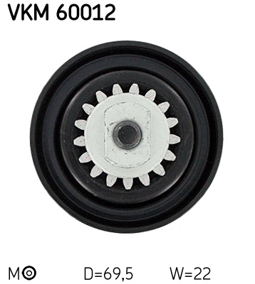 Intinzator curea, curea distributie SKF VKM 60012