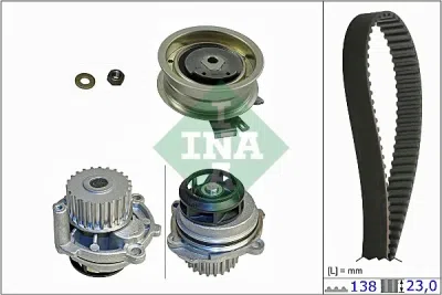 Set pompa apa + curea dintata INA 530 0171 31