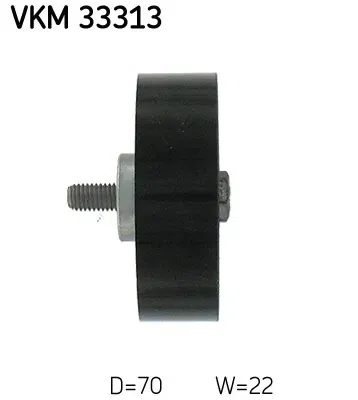 Rola ghidare/conducere, curea transmisie SKF VKM 33313