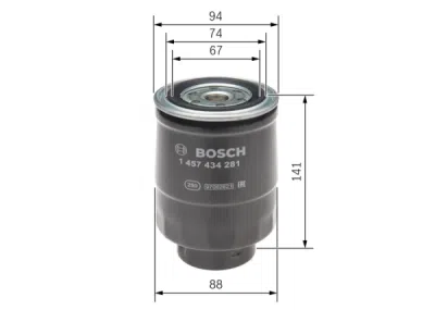 Filtru combustibil BOSCH 1 457 434 281