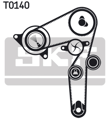 Set curea de distributie SKF VKMA 05193