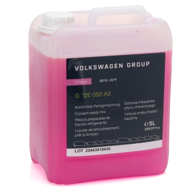 Antigel G12 evo [preparat] 5L ORIGINAL VW GROUP G12E050A3