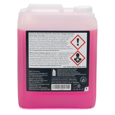Antigel G12 evo [preparat] 5L ORIGINAL VW GROUP G12E050A3