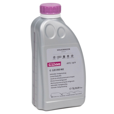 Antigel G12 evo [preparat] 1L ORIGINAL VW GROUP G12E050M2 POG12E050M2