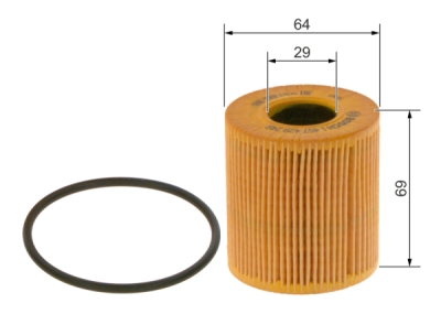 Filtru ulei BOSCH 1 457 429 249