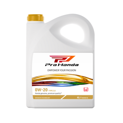 Ulei motor 0W20 [Type 2.0] 4L ORIGINAL HONDA 08232P99K4LPRO
