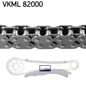 Kit lant distributie SKF VKML 82000