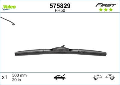 Lamela stergator VALEO 575829