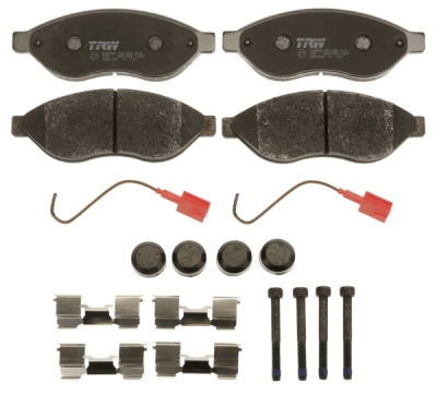 Set placute frana TRW GDB1681