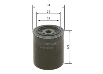 Filtru ulei BOSCH 0 451 103 357