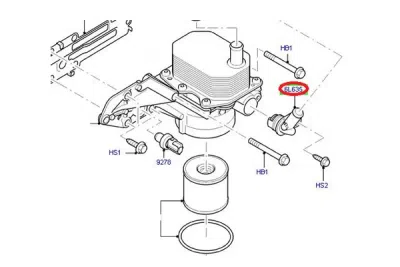 Termostat, lichid racire ORIGINAL FORD 1372333
