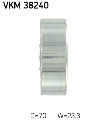 Rola ghidare/conducere, curea transmisie SKF VKM 38240