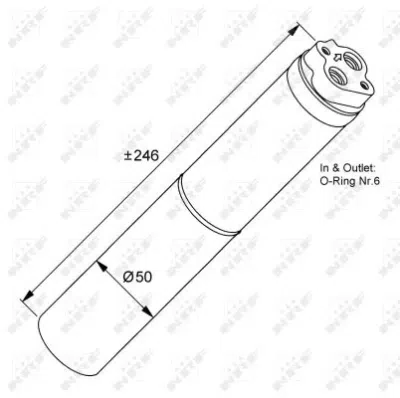 uscator, aer conditionat NRF 33133