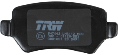 Set placute frana TRW GDB1831