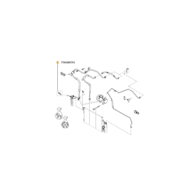 Comutator presiune, aer conditionat ORIGINAL RENAULT 7701 205 751