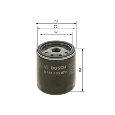 Filtru ulei BOSCH 0 451 103 079