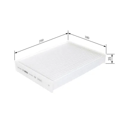 Filtru habitaclu BOSCH 1 987 435 010