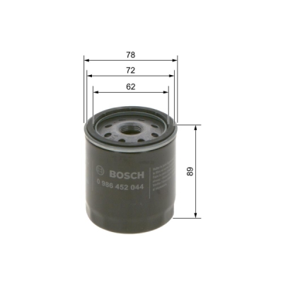 Filtru ulei BOSCH 0 986 452 044
