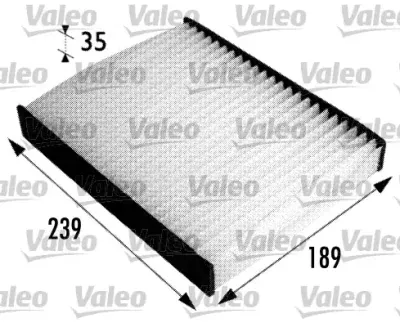 Filtru aer habitaclu / polen VALEO 698694