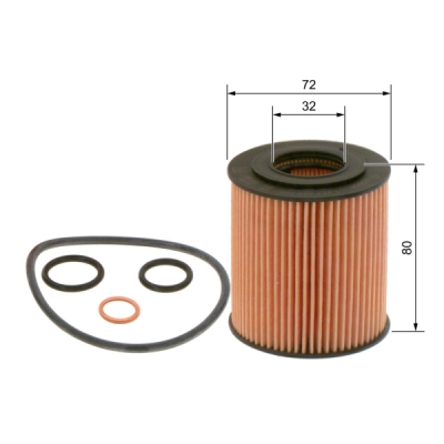 Filtru ulei BOSCH 1 457 429 262