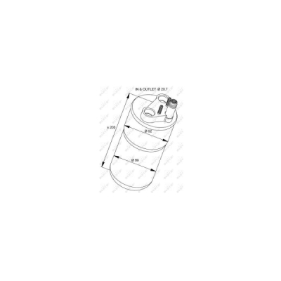 uscator, aer conditionat NRF 33216