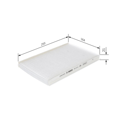 Filtru habitaclu BOSCH 1 987 432 183