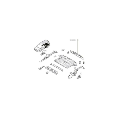 Panou spate ORIGINAL RENAULT 6001548784