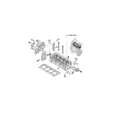 Etansare, supape ORIGINAL RENAULT 8200234651