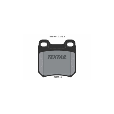 Set placute frana TEXTAR 2105002