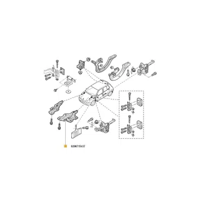 Balama capotastg ORIGINAL RENAULT 8200715437